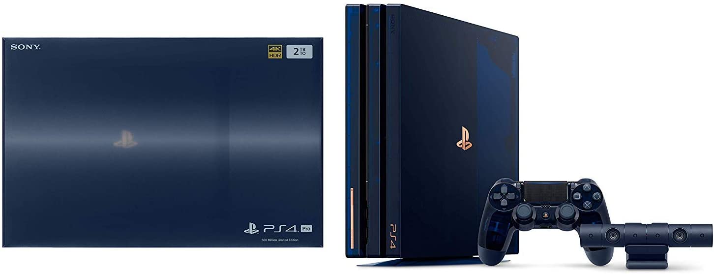 tvetydigheden teater Standard Sony PlayStation 4 Pro 2TB Console 500 Million Limited Edition - Japan –  PressX